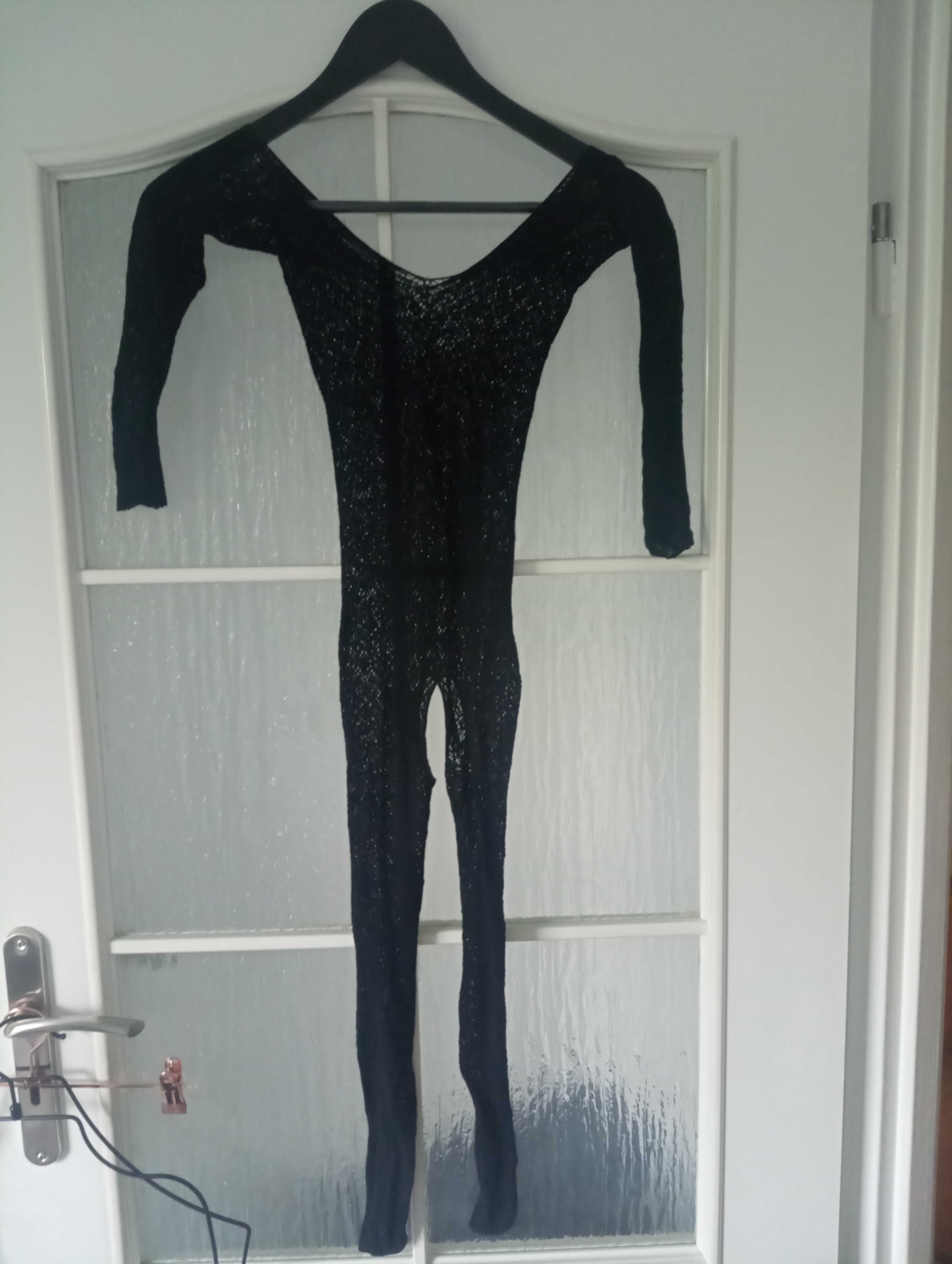 Bodystocking w panterkę