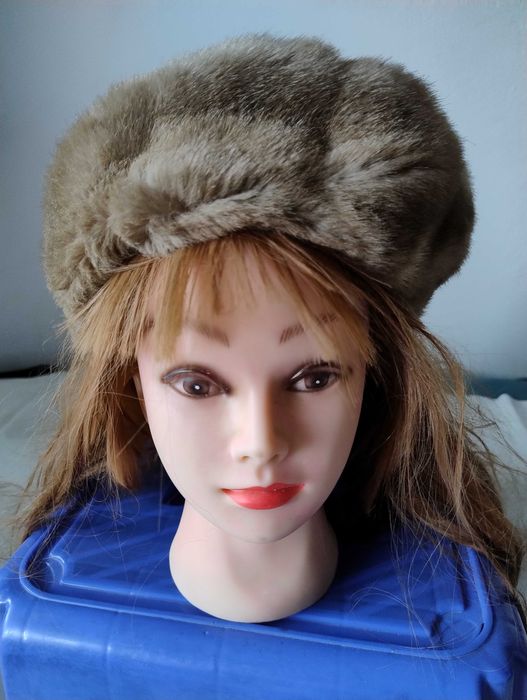 Czapka ciepła na jesień zimę gruba, czapka H&M One size z wełny alpaki