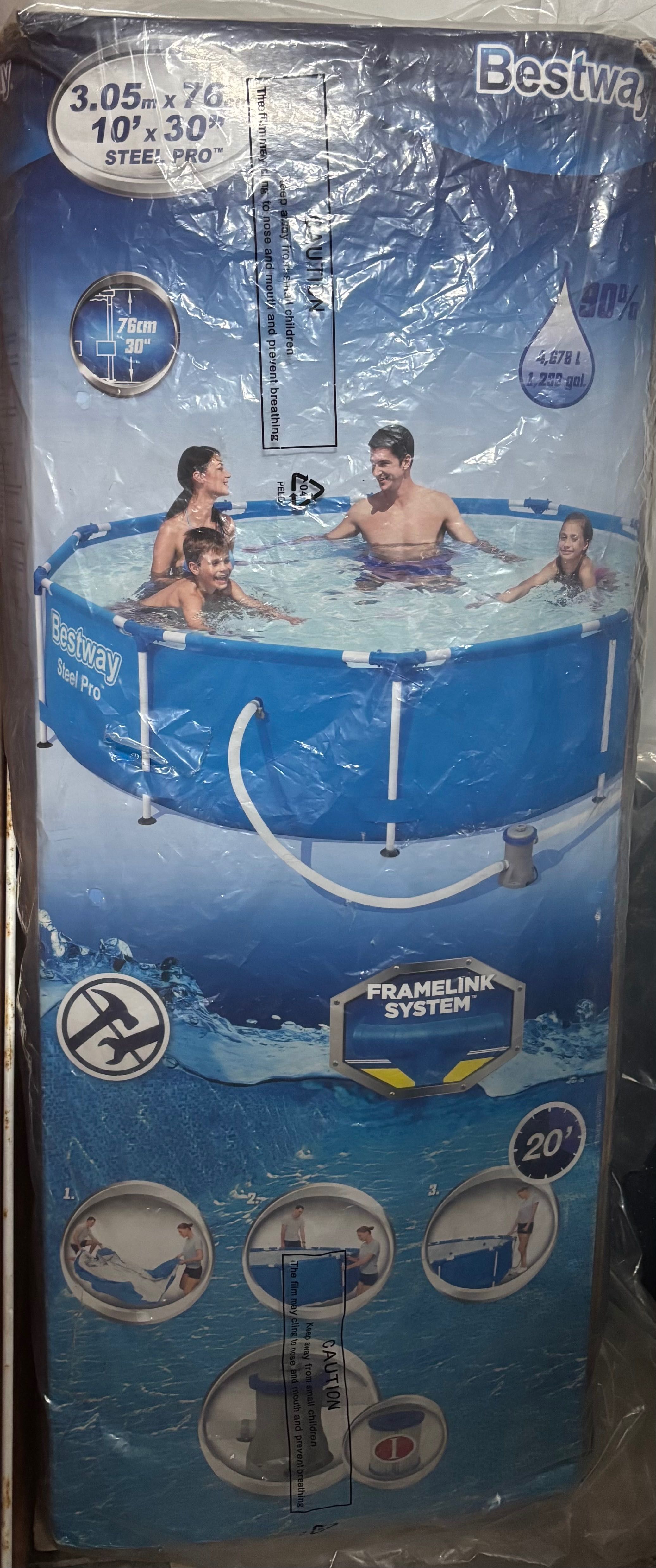 Piscina  Bestway  Steel pro 305*76
