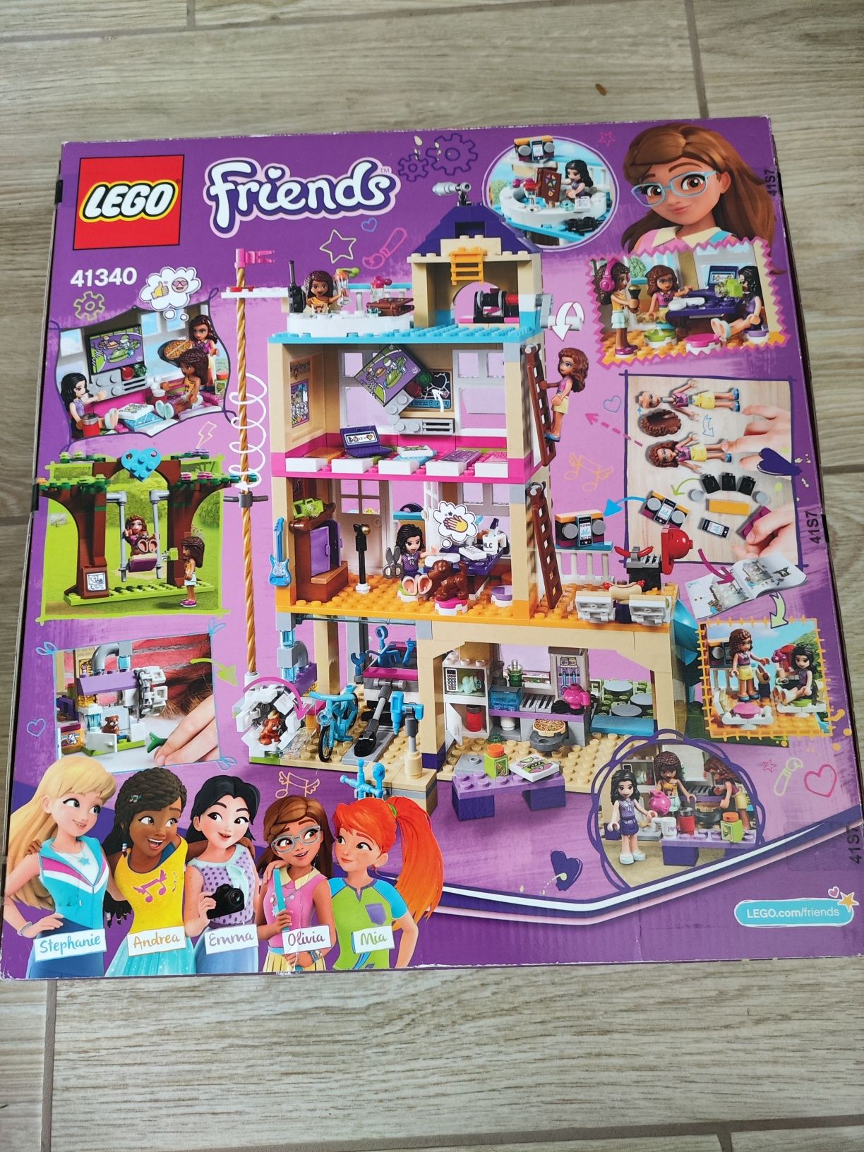 Zestaw LEGO friends dom przyjaźni 41340