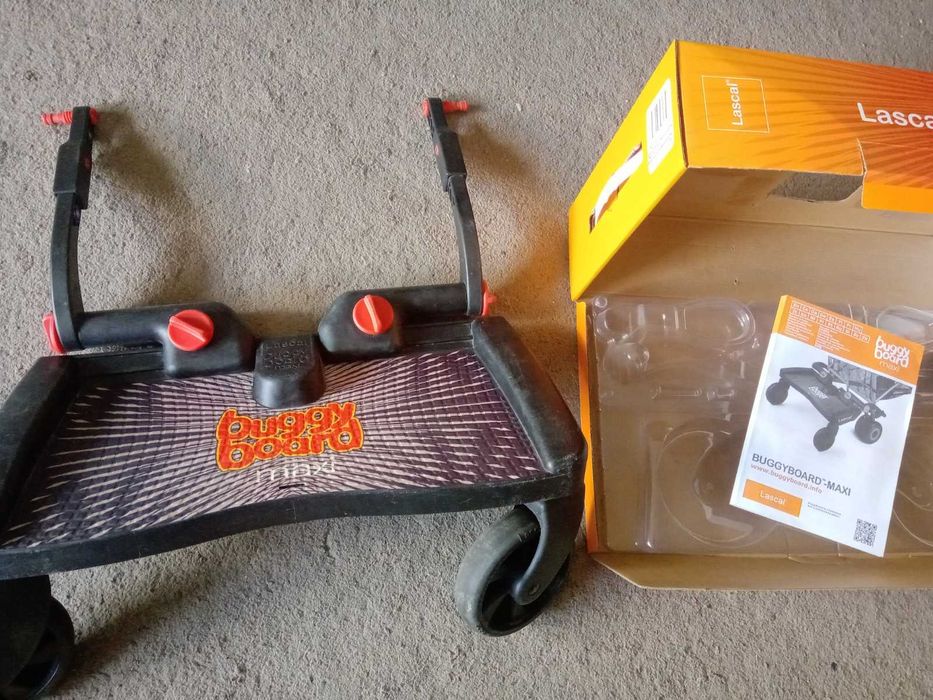 Dostawka do wózka BuggyBoard MAXI Lascal (niekompletna)