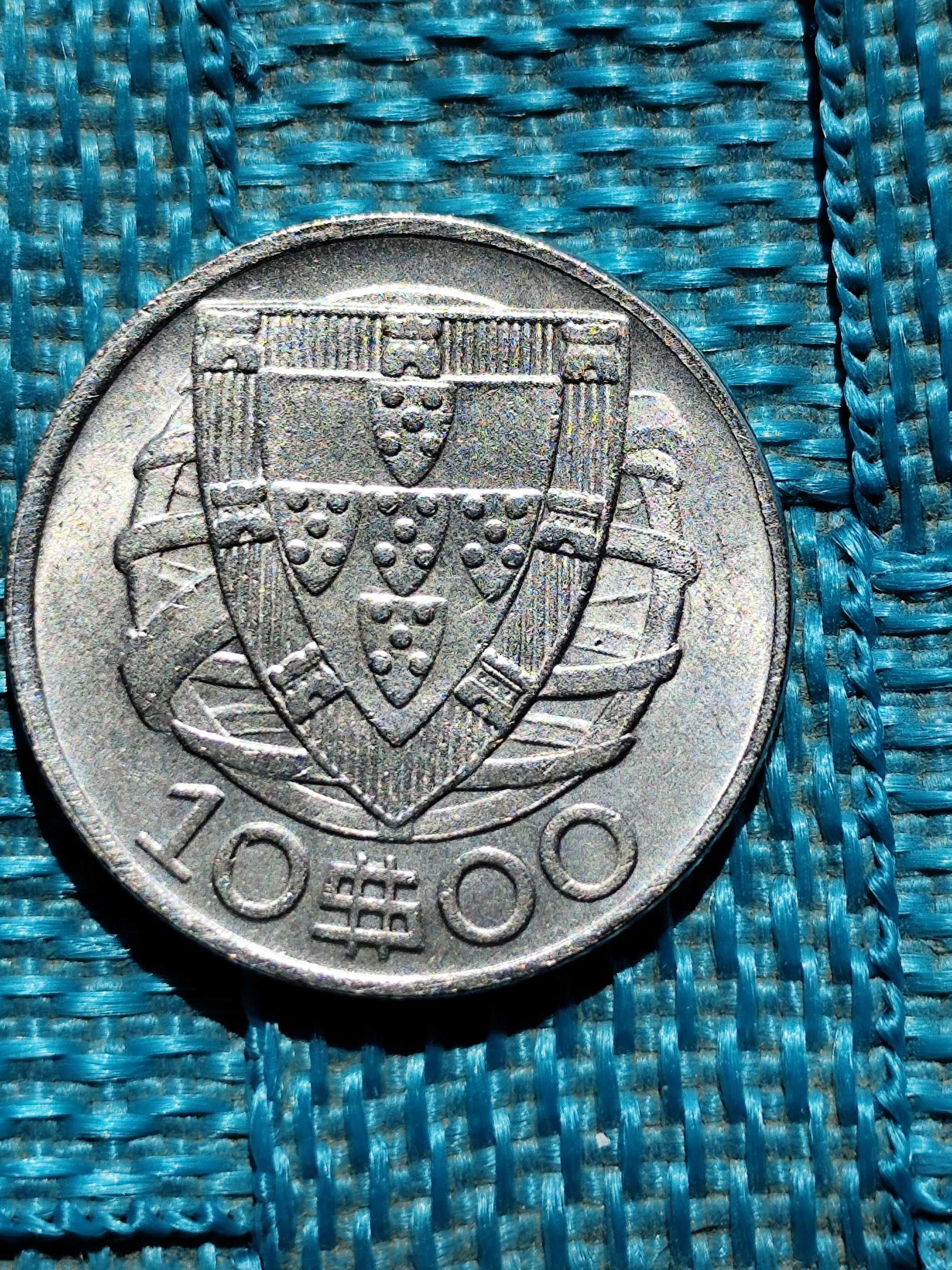 Vendo moeda 10 escudos 1942 mbc em réplica.