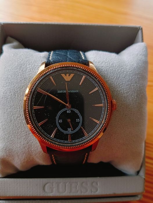 Emporio Armani – Luksusowy Zegarek Męski w Złotej Odsłonie | Elegancja