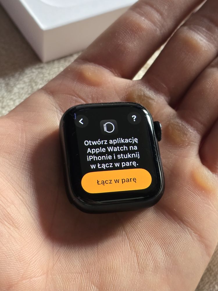 Smartwatch Apple Watch Series 7 GPS 41mm Cellular Czarny 100% Zestaw