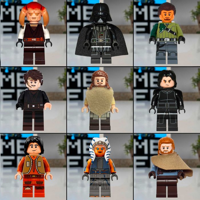 LEGO фігурки Star Wars Лего Зоряні Війні Ezra Bridger Dark Red Robe