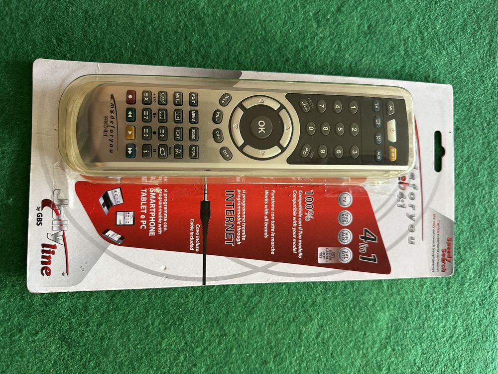 Comando universal Madeforyou Web 4:1 Tv- Dvd-HiFi
