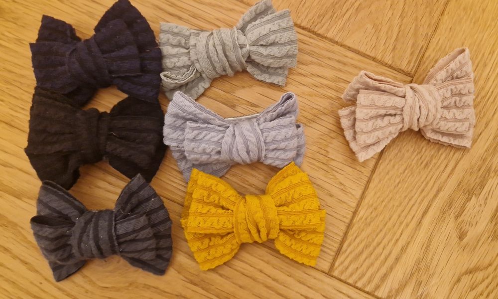 Zestaw 7 spinek dla dziewczynek