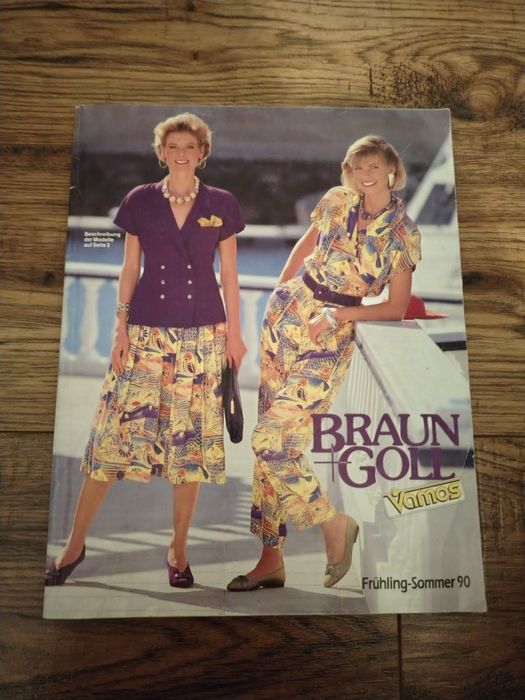 Katalog modowy BRAUN GOLL frühling-Sommer 90