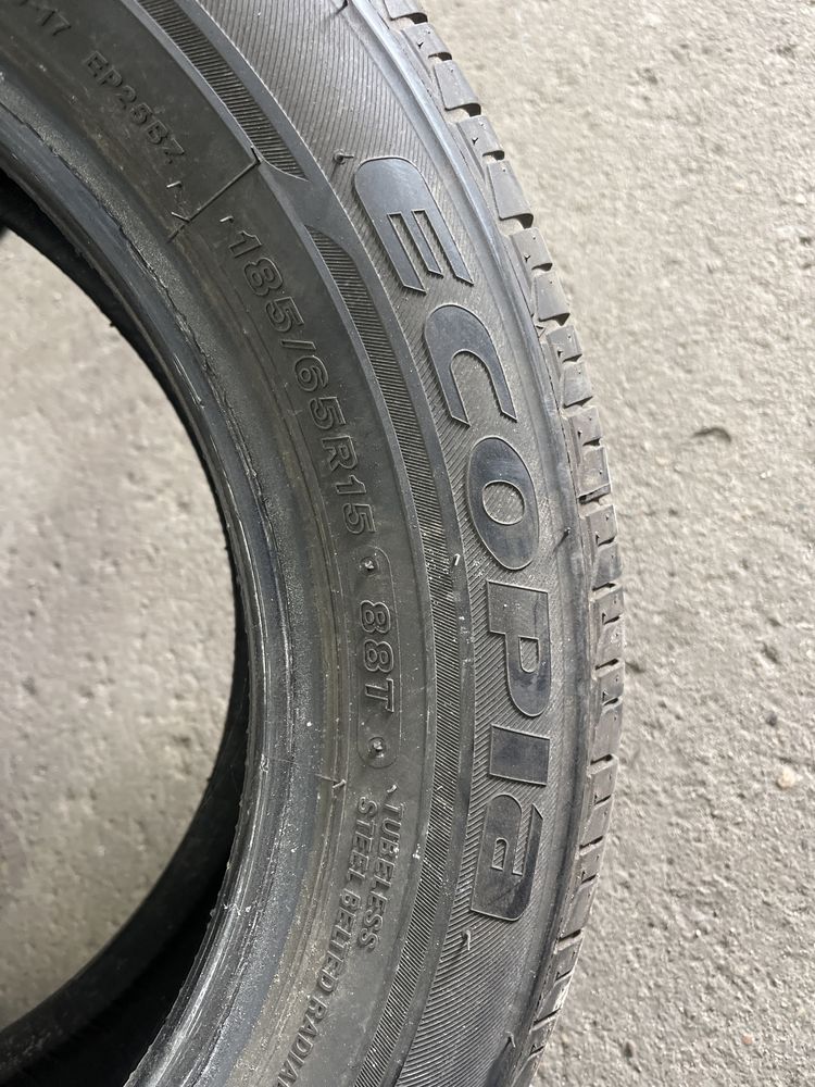 Bridgestone ecopia ep25 185/65R15 jak nowe