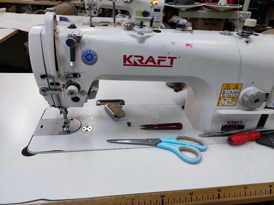 Stębnówka Kraft - transport igłowy , duży hwytacz.