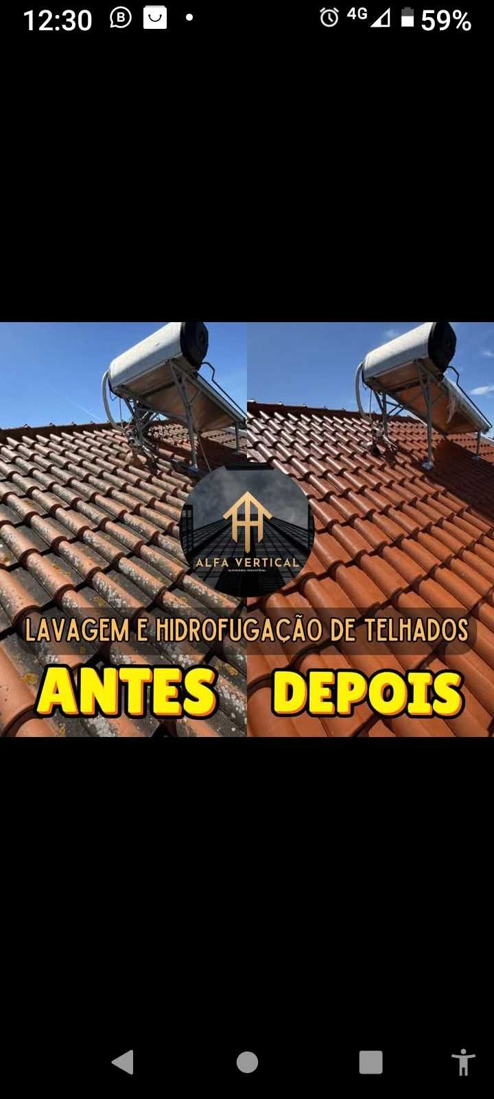 Reabilitação de Telhados e fachadas de prédios