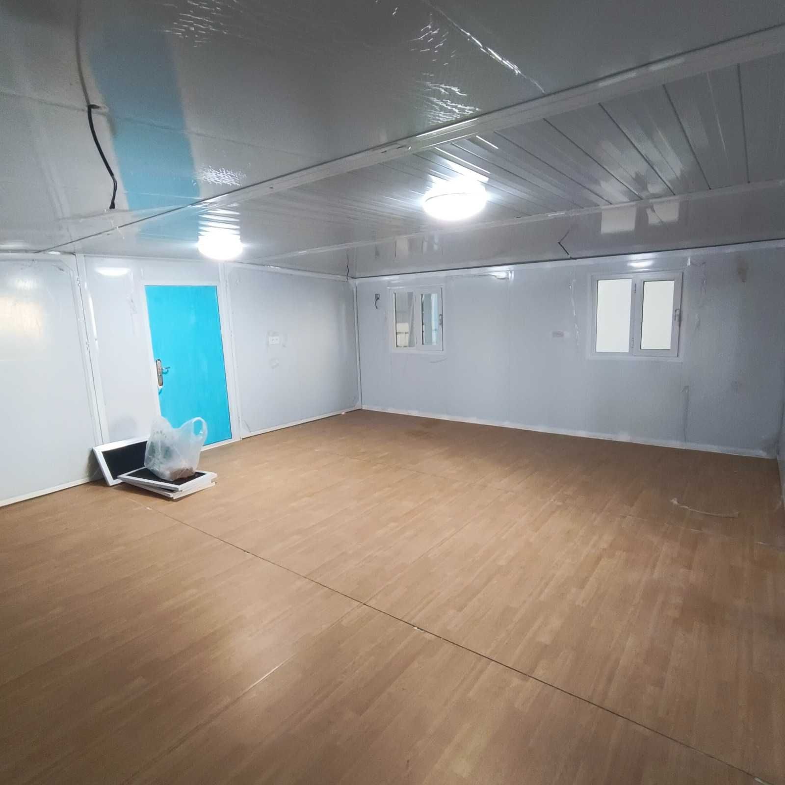 Kontener biurowy o powierzchni 72 m2, rozkładany, cena brutto FV23%