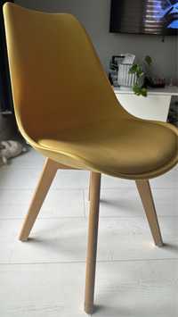 Krzesło-białe lub żółte