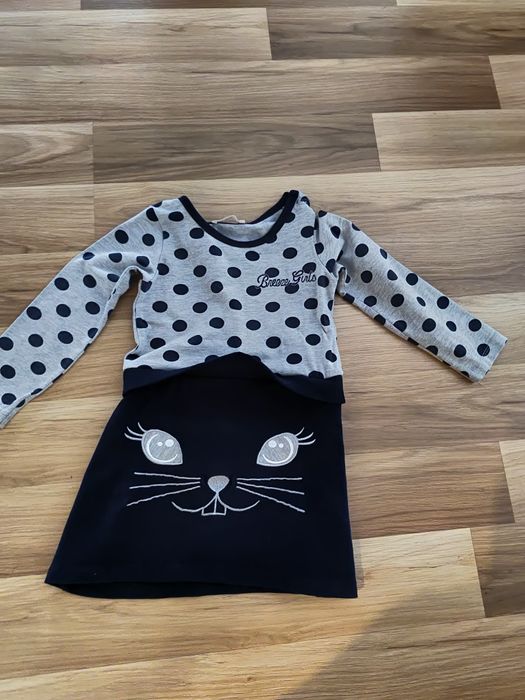 Sukienka w kropki 98