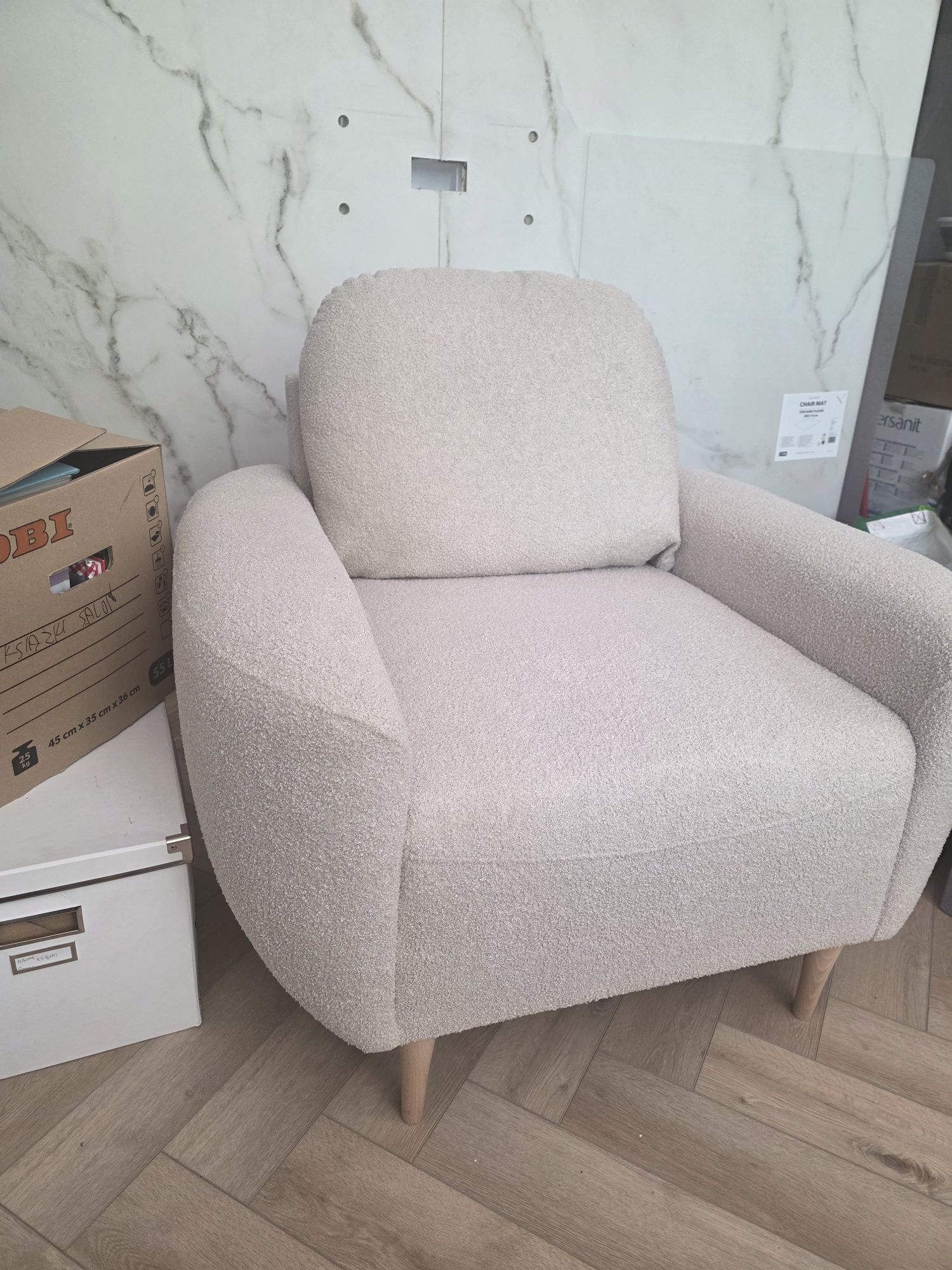 Nowy fotel Boho bounce