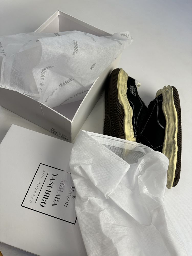 MMY Blakey Maison Mihara Yasuhiro кросовки кеды черные 43 44 42 чорні