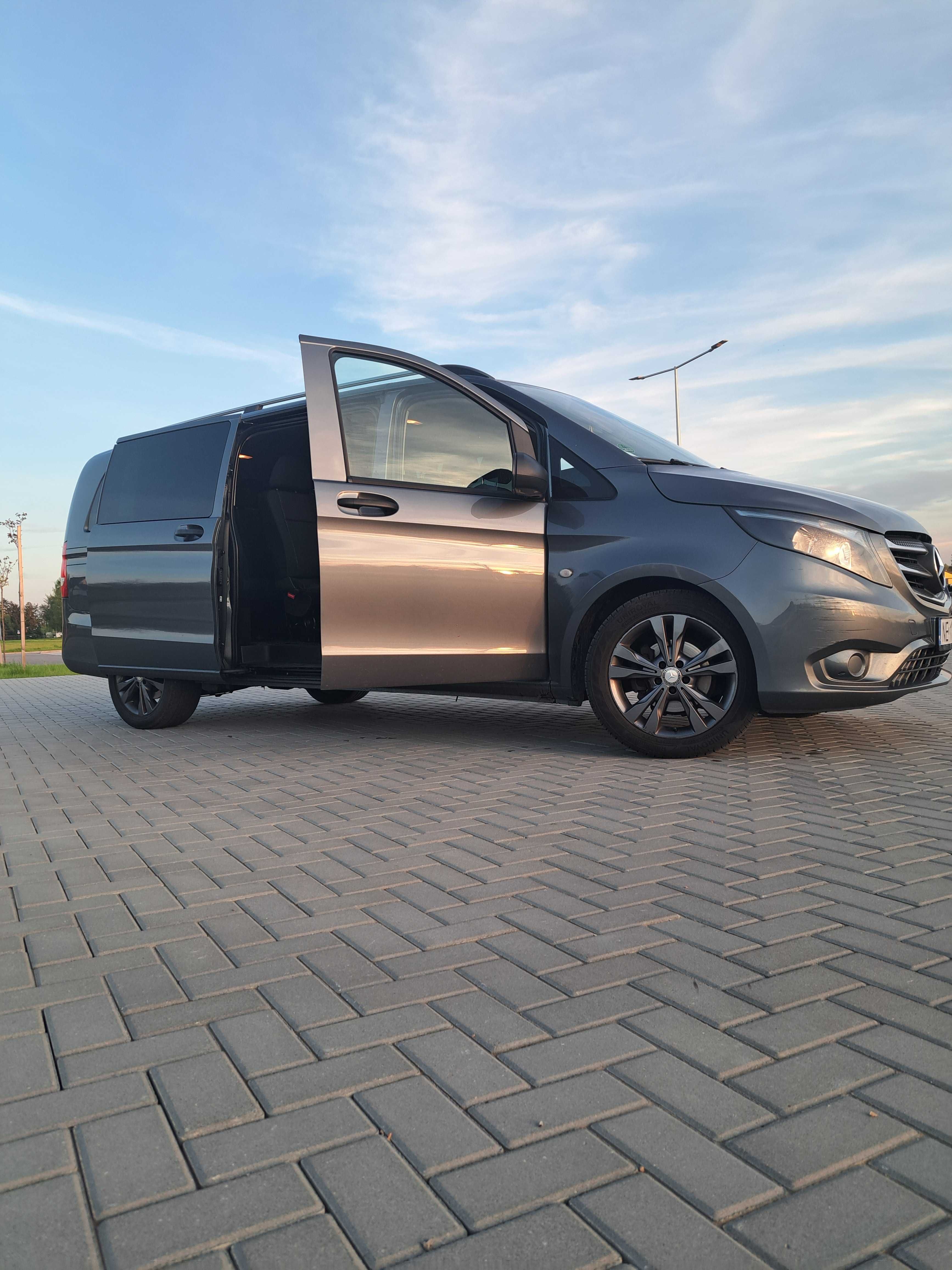 Mercedes-benz Vito 9 osobowy tourer extralong, cesja leasingu