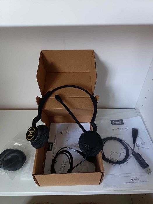 Headset Jabra Link 230 – Novo, Nunca Utilizado