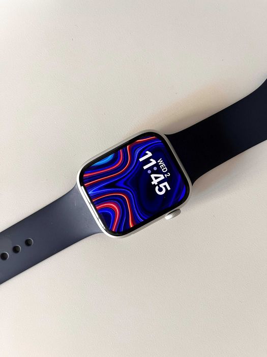 Apple Watch Series 9 GPS 45mm Alumínio Prateado (bateria 100%)