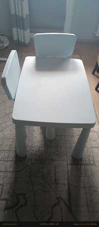 Stolik i 2 krzesełka Ikea Mamut