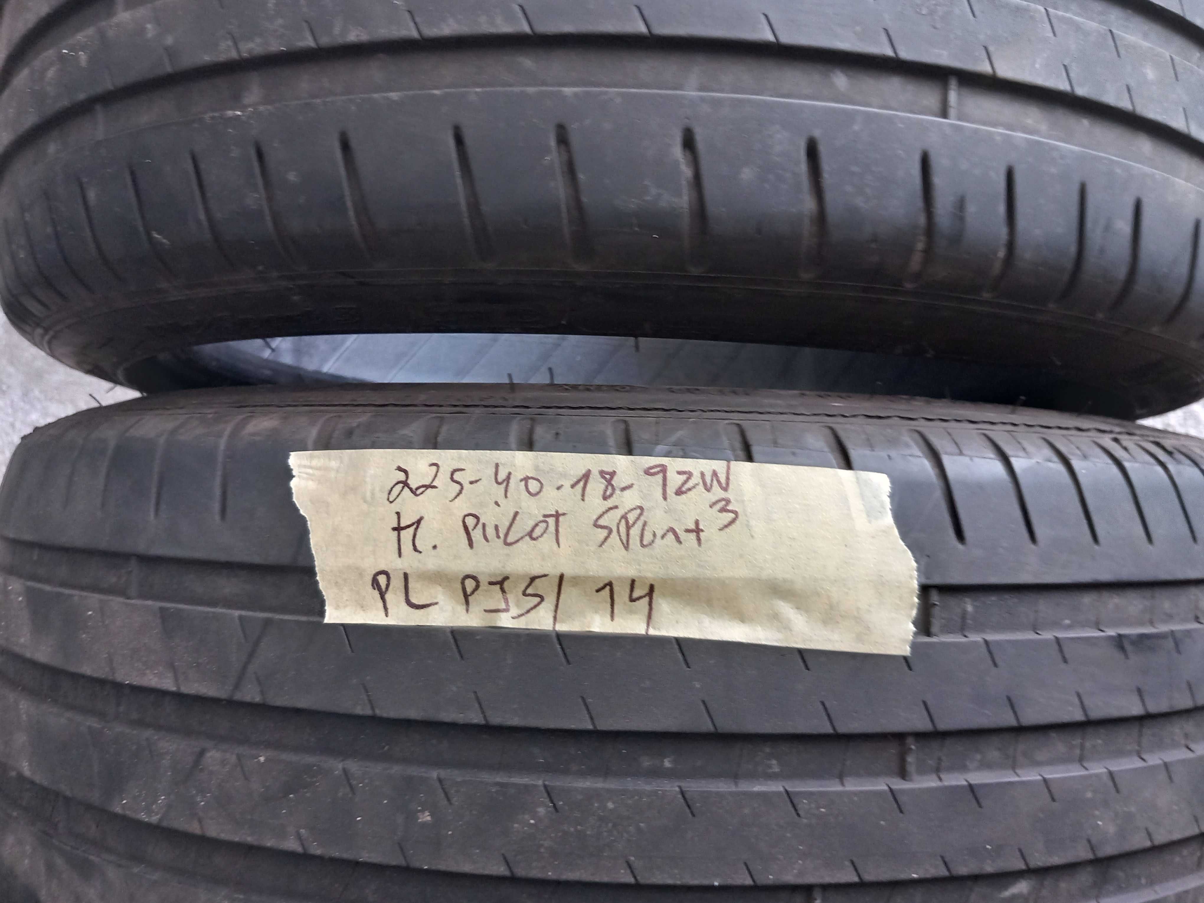 4 pneus 225/40R18 michelin