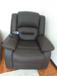 Poltrona de massagem relax em pele