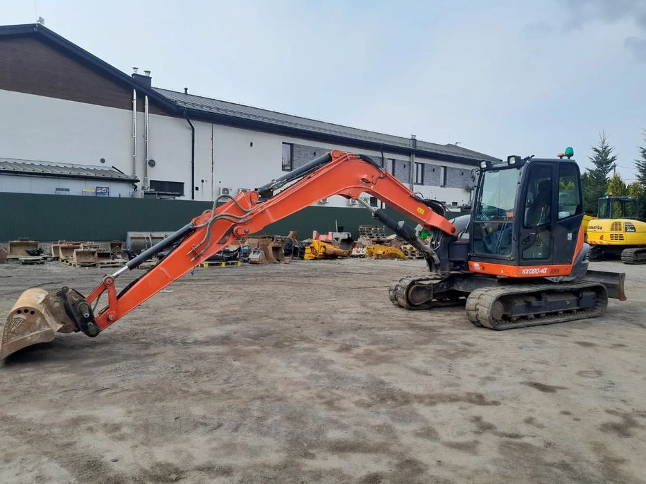 Kubota Mini koparka Kubota KX080-4, 2017 rok  JCB CAT Komatsu Hitachi