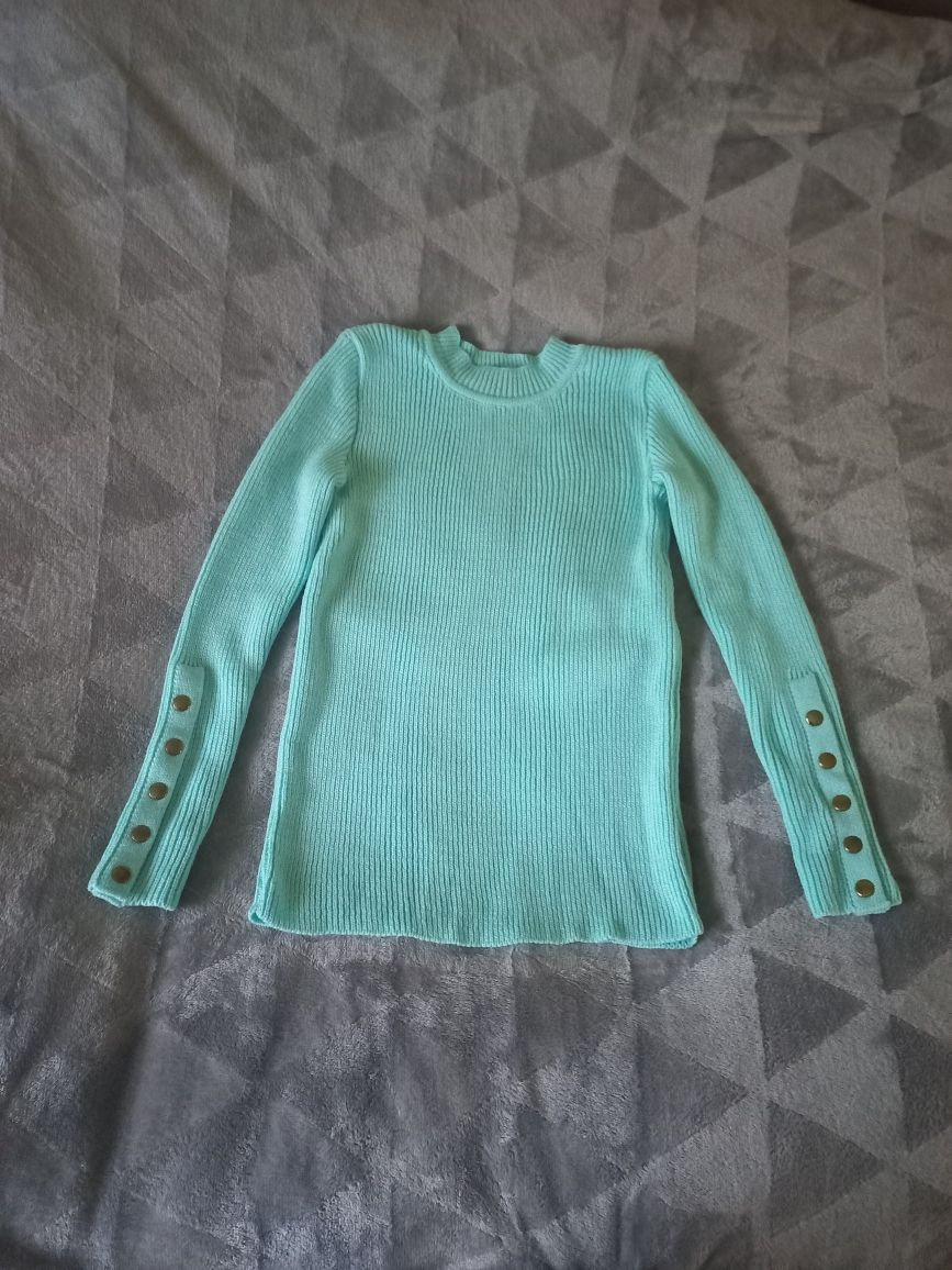 Sweter Miss City turkus rozm.38