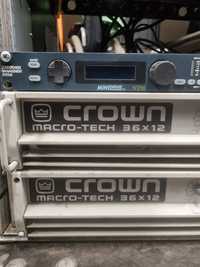 CROWN  Macro-tech 36x12 dwa wzmacniacze z case