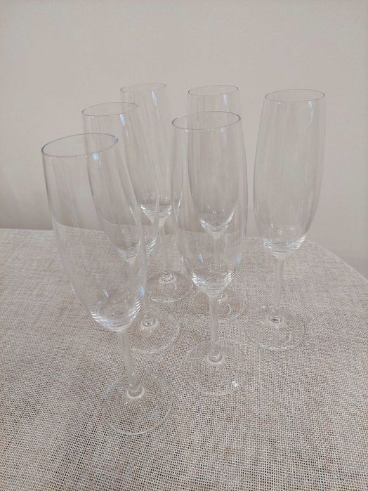 6 Бокалів Bohemia для шампанського  Флюте