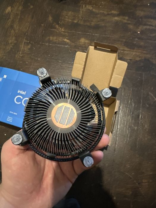 Система охолодження для процесора Intel BOX Black з мідним сердечником