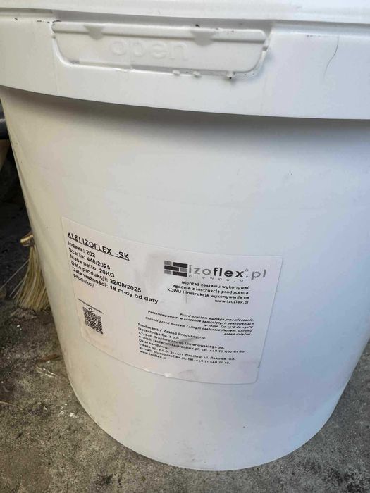 Klej Izoflex 202 / 20 kg i 5 kg nowy data produkcji 08.2025 super cena