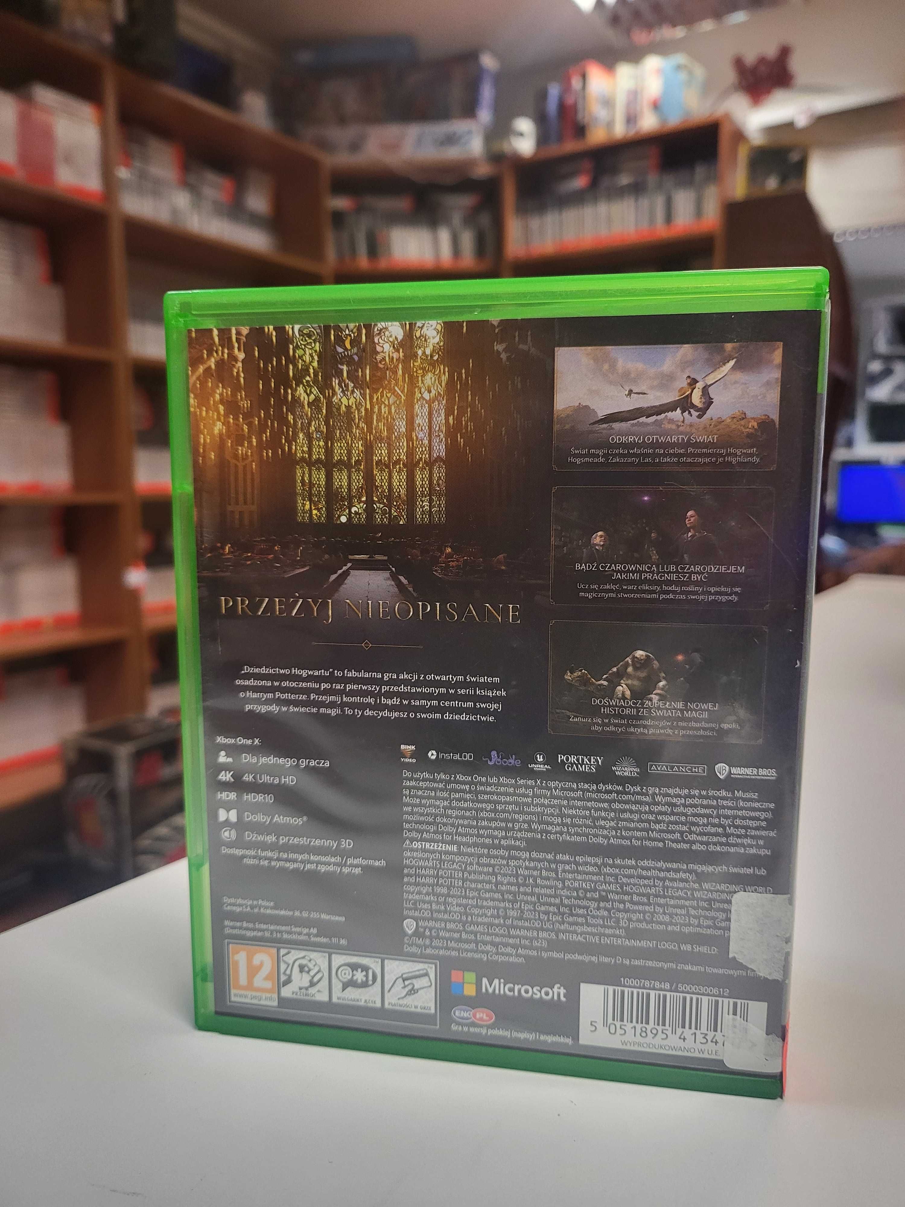 Dziedzictwo Hogwartu Microsoft Xbox One Series X PL SklepRetroWWA