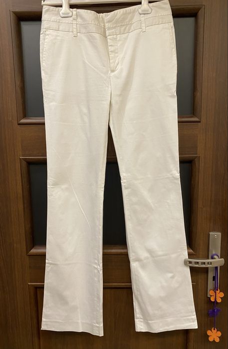 Spodnie Zara biale