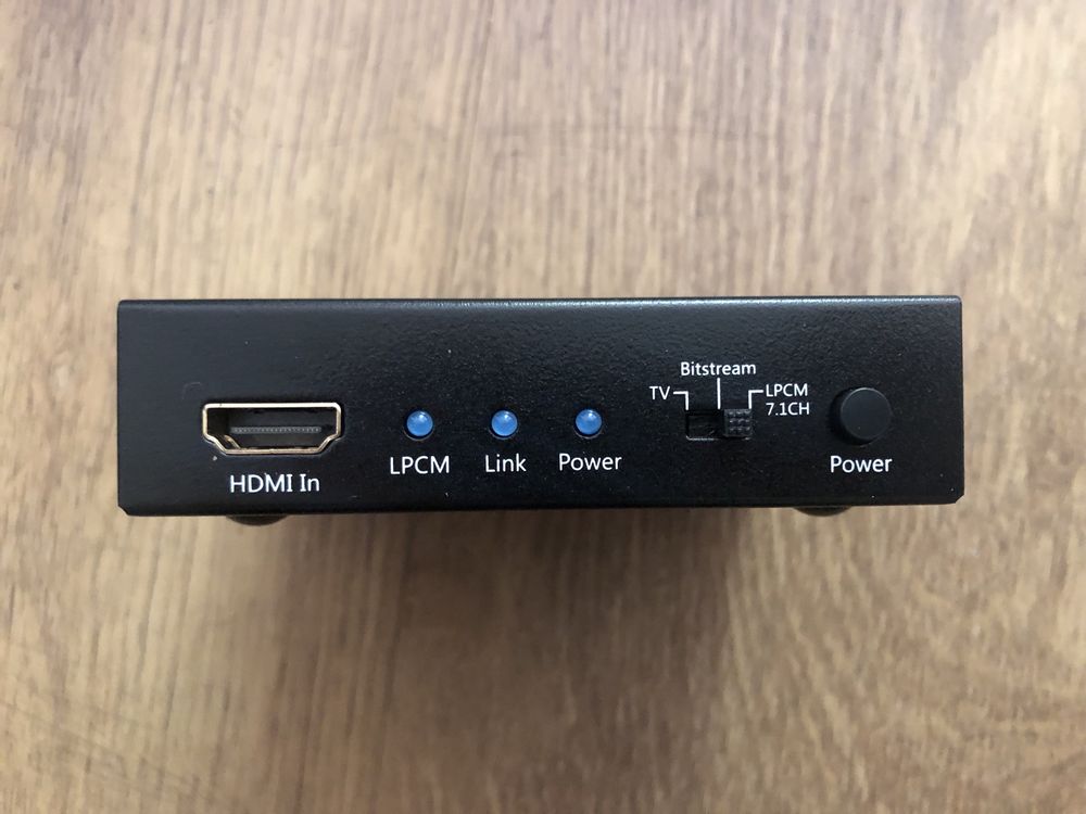 Adapter dźwięku z HDMI na głośniki Techly LPCM 7.1 Audio Extractor