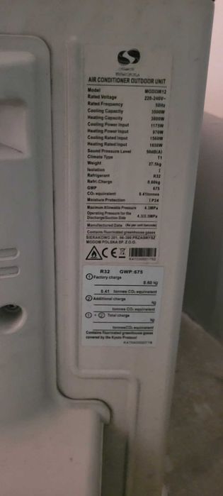 Klimatyzator ścienny