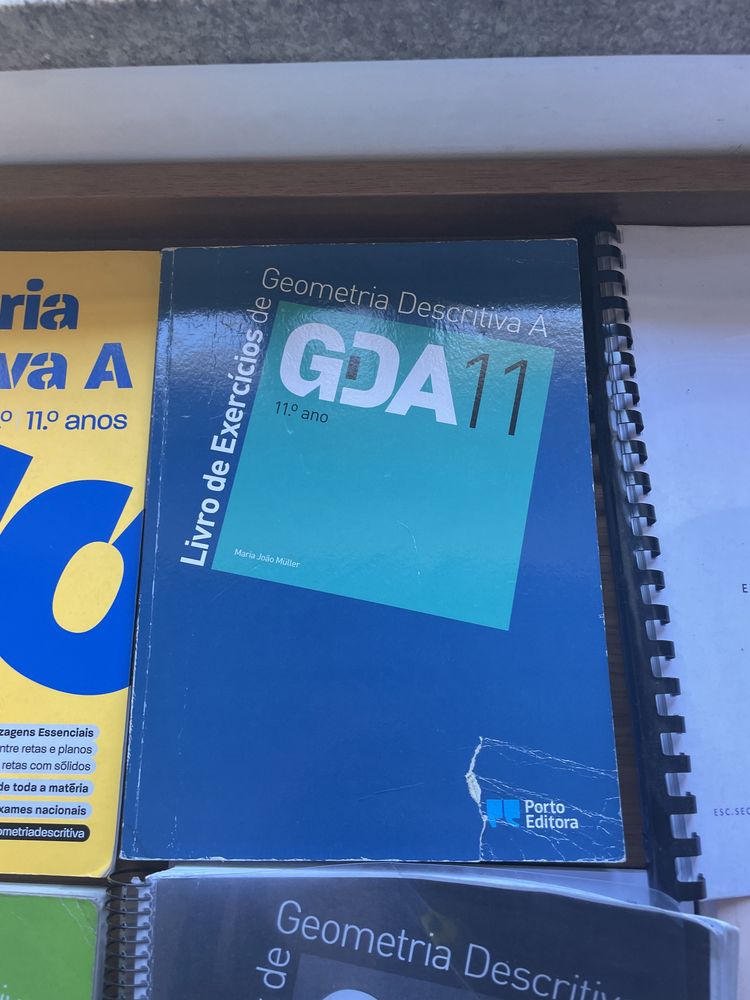 Conjunto/unidade, livros geometria/fisica-quimica