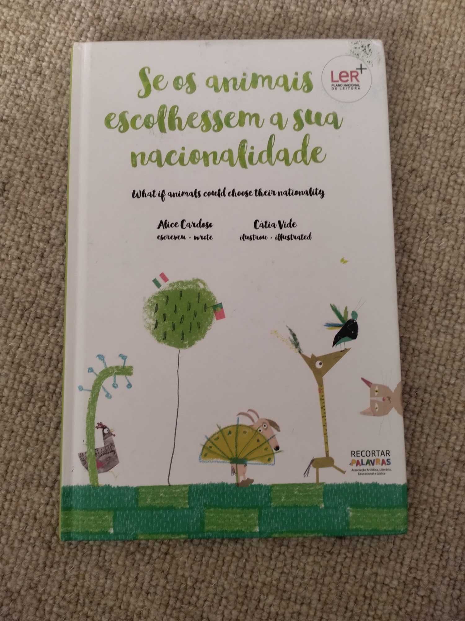 Livro se os animais escolhessem a sua nacionalidade.