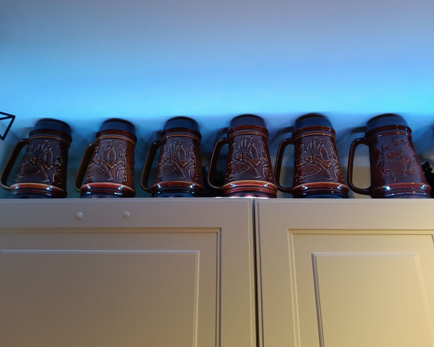 Kufle 1L. , Porcelit , Tułowice , PRL.
