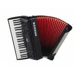 Akordeon klawiszowy HOHNER Bravo 120 basów czarny + akcesoria NOWY