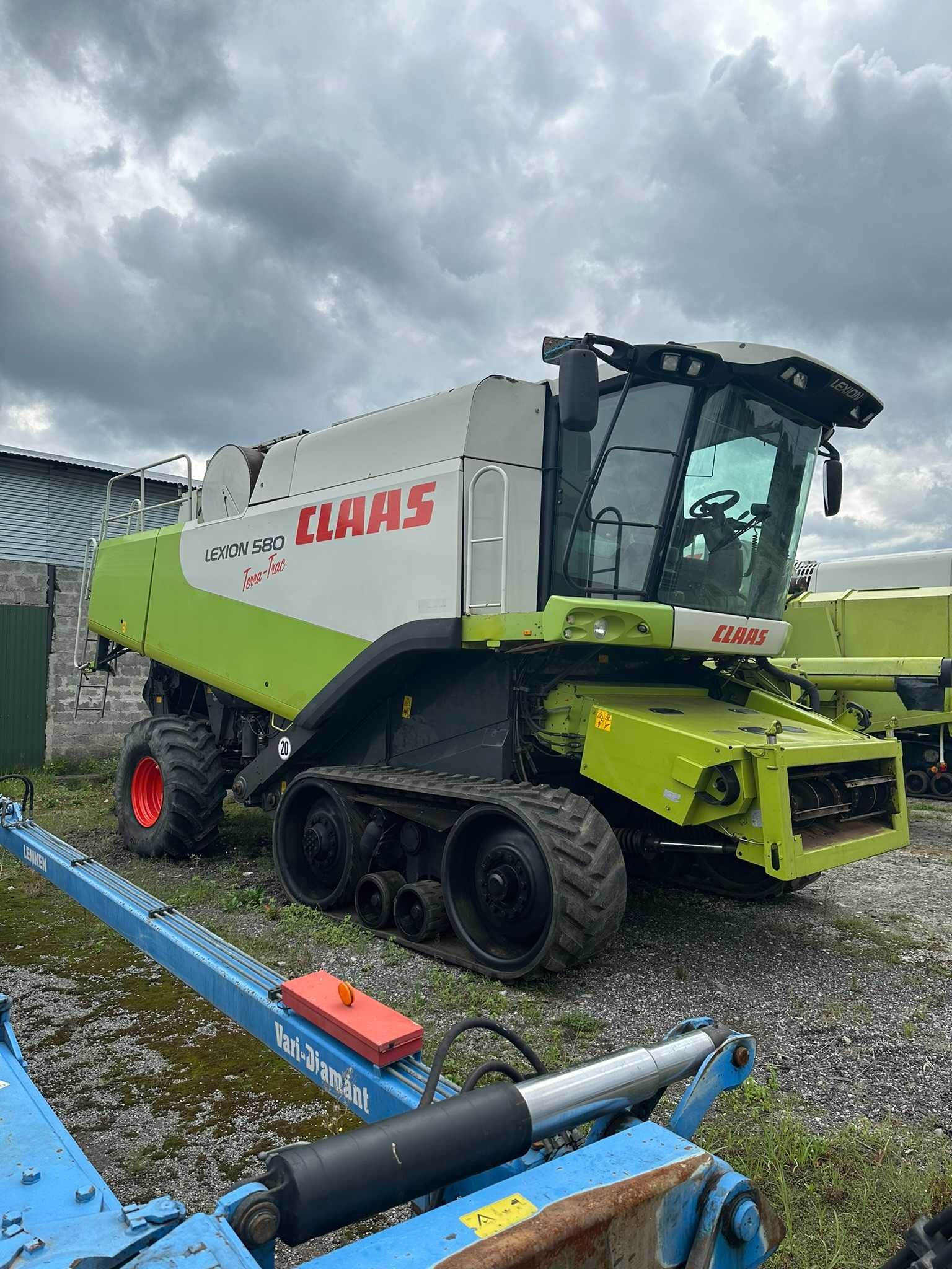 Claas Lexion 580TT,повний привід