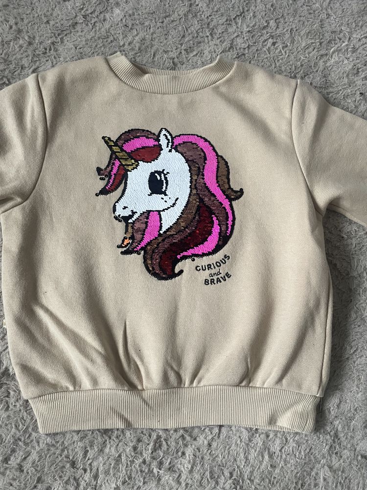 Bluza z jednorożcem H&M
