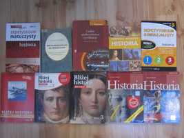 Zestaw pomocy do historii: podręczniki, repetytoria, ćwiczenia
