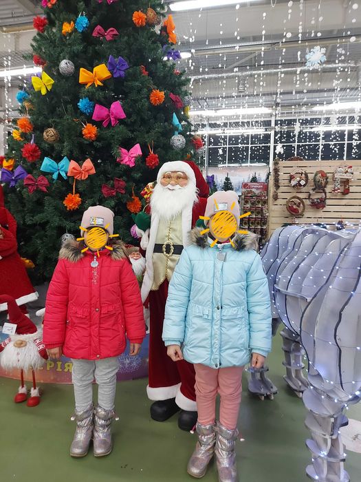 Куртка зимова для дівчинки дівчат двійні близнят Lenne 116 і 122