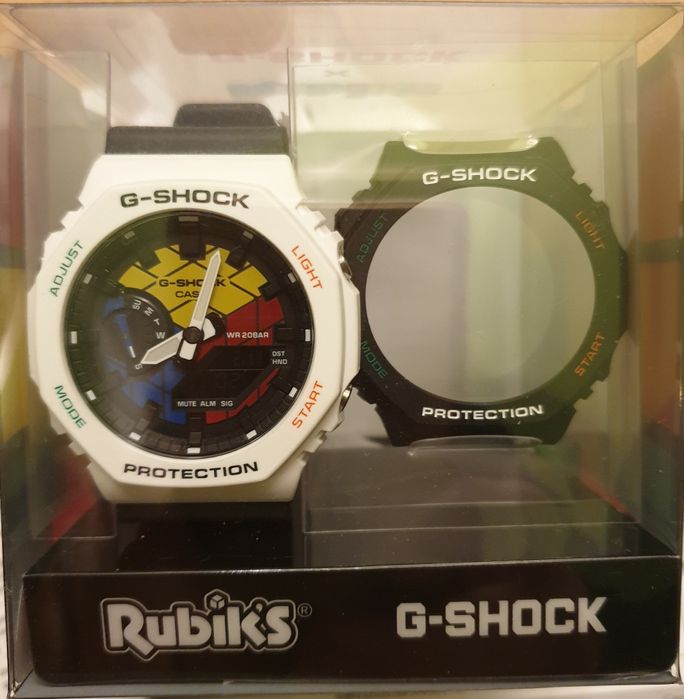Casio G-SHOCK GAE-2100RC-1AER Rubik's nowy