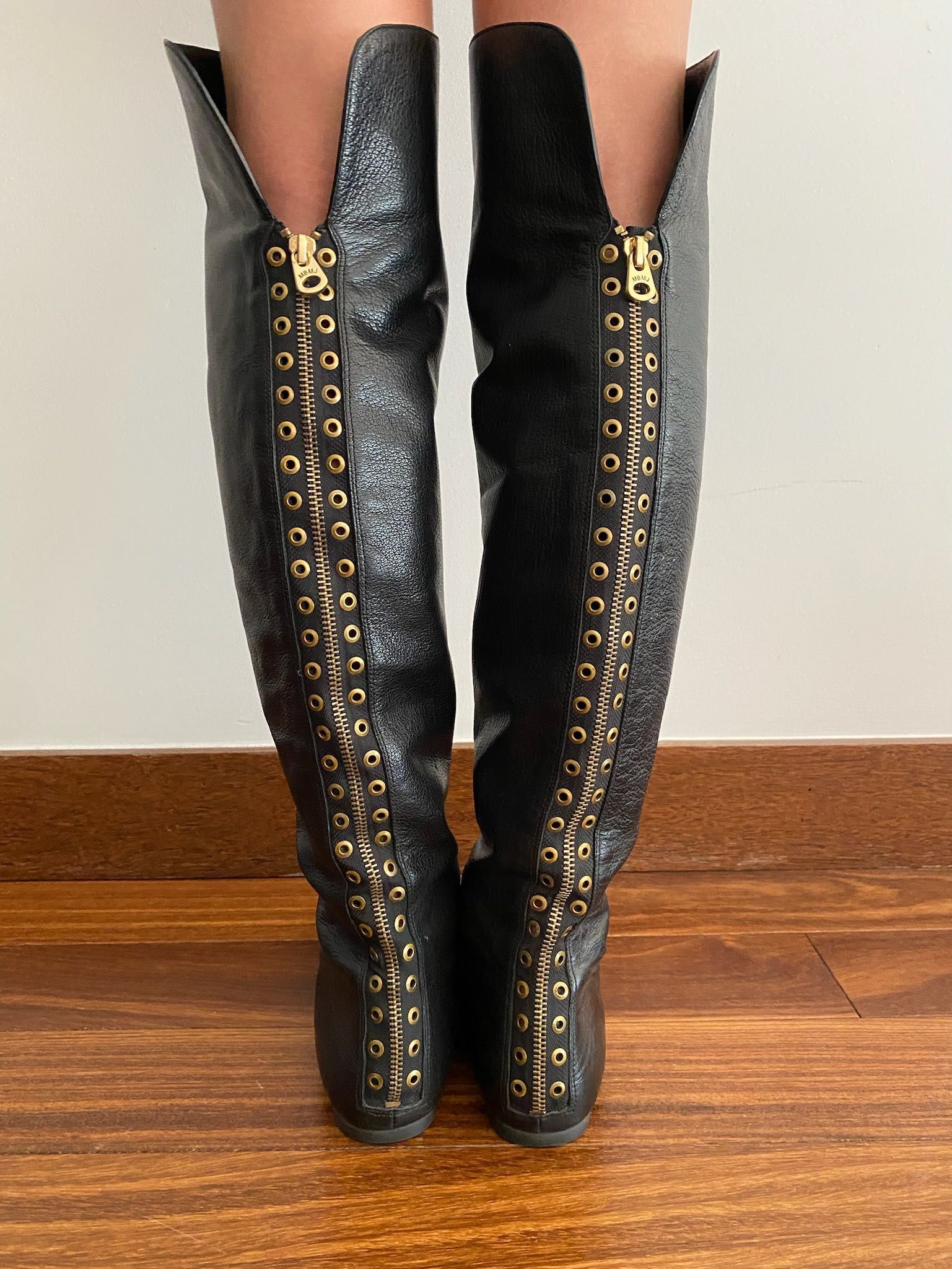 Marc by Marc Jacobs Black Over-the-knee Boots