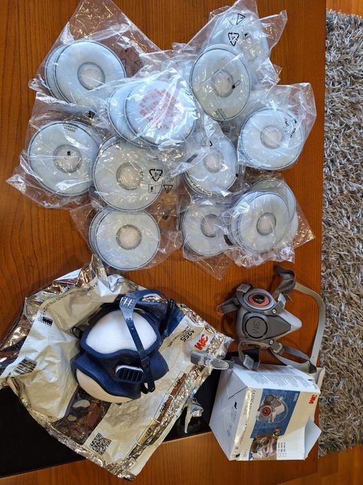 Mascara de proteção de marca reconhecida e filtrios P3