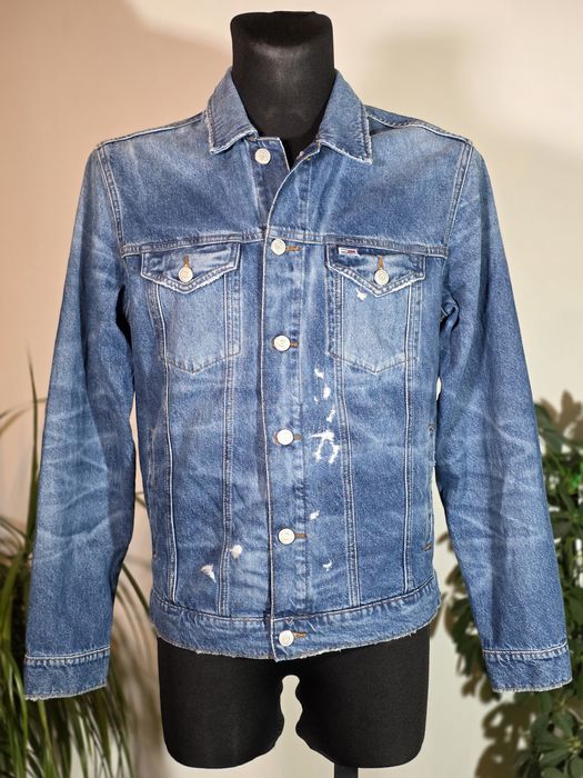Kurtka jeansowa męska TOMMY JEANS r. M Kolor niebieski