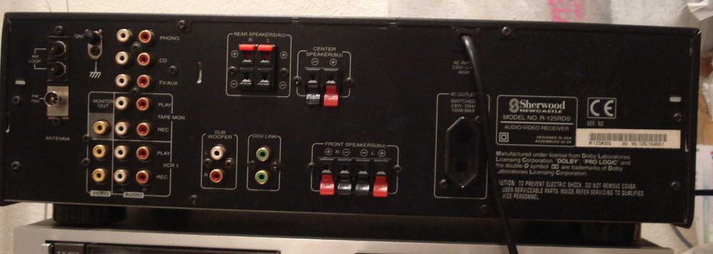 Amplificador Receiver Sherwood R-125-RDS