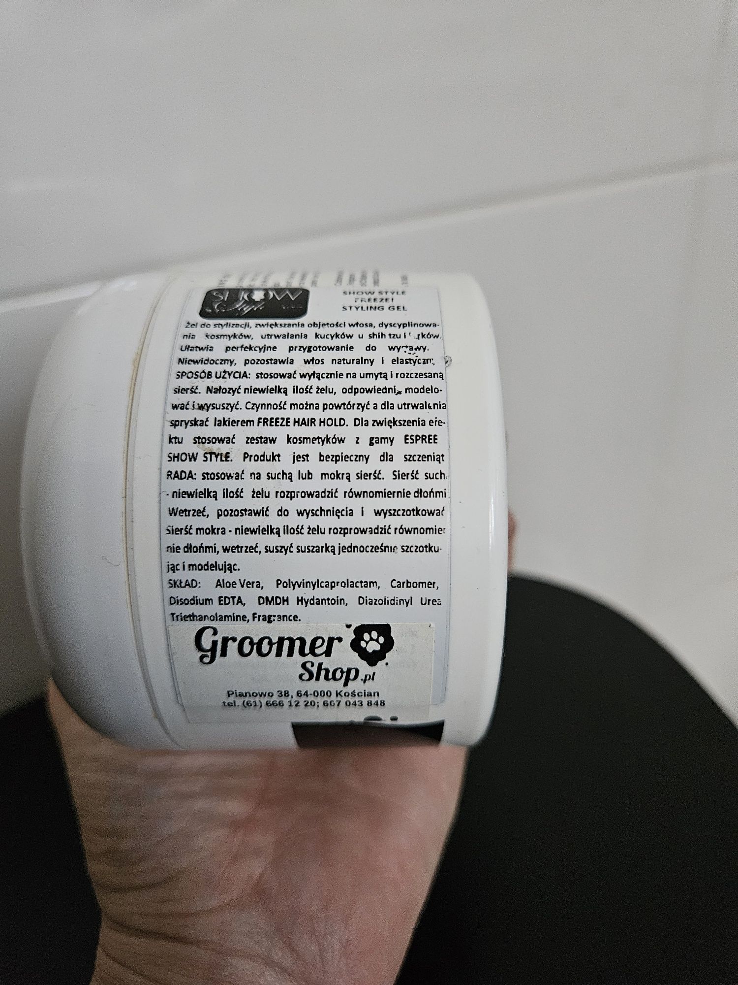 Show Style Styling Gel 236ml Żel Do Stylizacji Włosów dla psa